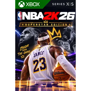 NBA 2K26 Superstar Edition 🎮 Xbox Series X|S 🌎 GLOBAL ⚡