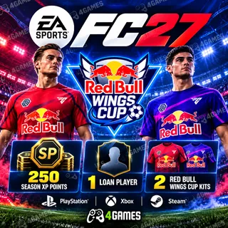 EA SPORTS FC 27 RED BULL WINGS CUP CODE
