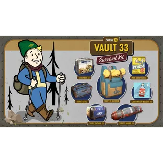 FALLOUT 76 - Vault 33 Survival Pack DLC - XBOX