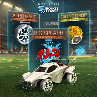 Rocket League - Aero Splash Set - GLOBAL🌍 ⚡️ [𝐅𝐀𝐒𝐓 𝐃𝐄𝐋𝐈𝐕𝐄𝐑𝐘] ⚡️
