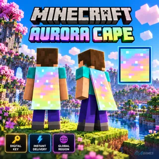MINECRAFT AURORA CAPE - INSTANT DELIVERY  ⚡️ 