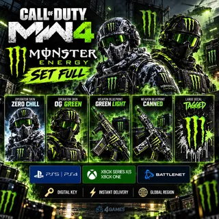 COD MW4 - MONSTER ENERGY BUNDLE
