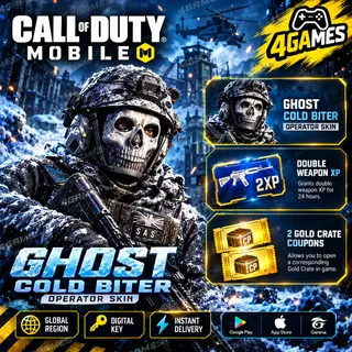 CALL OF DUTY: MOBILE – EPIC GHOST COLD BITER PACK