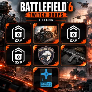 Battlefield 6 Twitch Drops 7 items +   