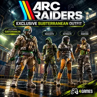 Arc Raiders x Subway - Subterranean Outfit