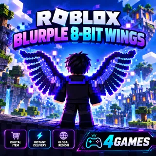 ⚡Roblox Blurple 8 - Bit Wings⚡