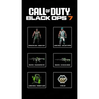 MONSTER ENERGY BUNDLE - CoD BLACK OPS 7