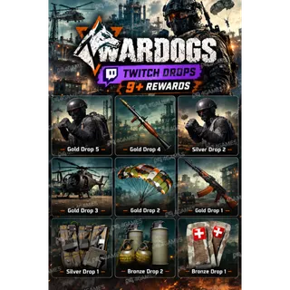 WARDOGS [TWITCH DROPS] 9+ REWARDS