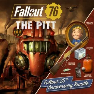 Fallout 76 The Pitt 25th Anniversary Bundle XBOX