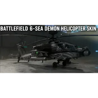 Battlefield 6 Sea Demon Helicopter Skin- KEY GLOBAL🌍 ⚡️ [𝐅𝐀𝐒𝐓 𝐃𝐄𝐋𝐈𝐕𝐄𝐑𝐘] ⚡️