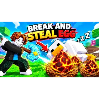 Break and Steal an Egg Account | 200B+ Cash/s | 100B+ Speed