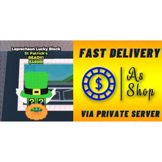 5x Leprechaun Lucky Block