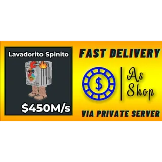 Lavadorito Spinito 2 Traits 450M/s