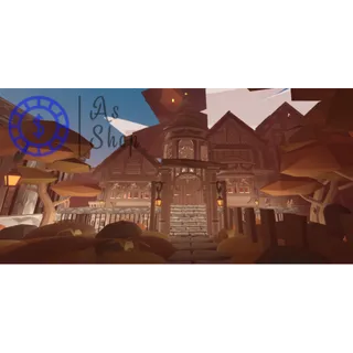 Spooky Graveyard Mansion (House)
