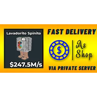 Lavadorito Spinito 1 Traits | :3 | 247.5M/s