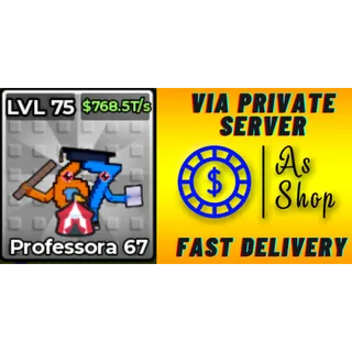 Carnival Professora 67 | Max Level | 768.5 T/s | Kick a Lucky Block