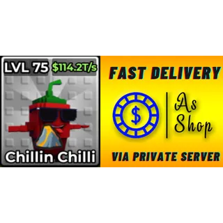 10x Volcanic Chillin Chilli (OG) | Max Level | Kick a Lucky Block