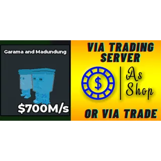 Diamond Garama and Madundung | 700m/s
