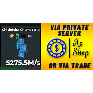 Diamond Chicleteira Champeona | 275.5m/s | Taco, UFO, Spider, Nyan