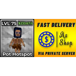 10x Bacon Pot Hotspot | Max Level | 233.6 T/s | Kick a Lucky Block