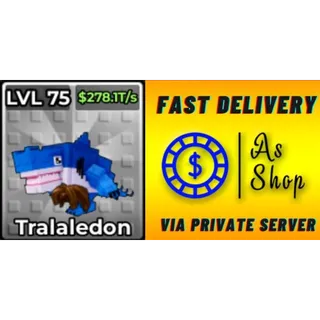 5x Bacon Tralaledon | Max Level | 278.1 T/s | Kick a Lucky Block