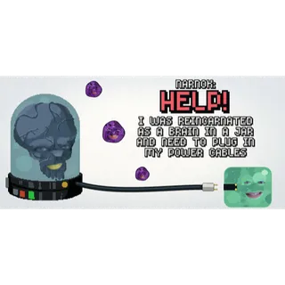 NARNOK: Help! I Was Reincarnated as a Brain in a Jar and Need to Plug In My Power Cables STEAM Key GLOBAL