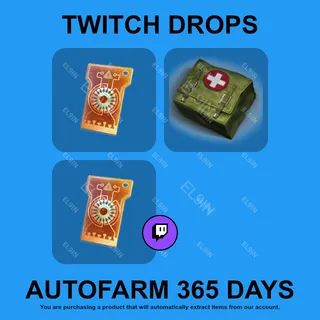 ✪💜【World of Tanks】Twitch Drops ✪ Automatic farming 365 days