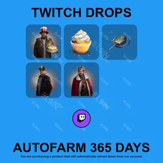 ✪💜【World of Tanks】Twitch Drops ✪ Automatic farming 365 days