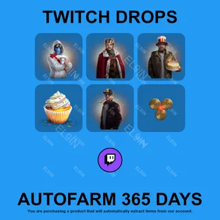 ✪🌐【World of Tanks】Twitch Drops ✪ Automatic farming 365 days