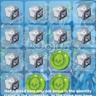 🌌 Dofus Twitch Drops 👑 Emerald Token [Total 15 Items]