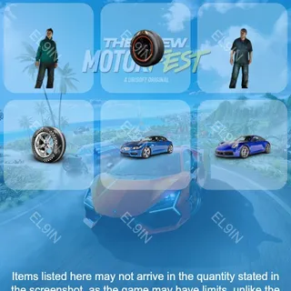 ❤️ The Crew: Motorfest 🌐 Twitch Drops 🧙‍♂️ The Crew Motorfest S8 [Total 6 Items]