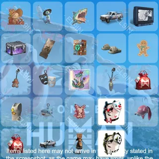 🌌 Once Human 🧨 Twitch Drops 🧨 Holiday Twitch Drops [Total 24 Items]