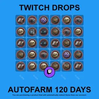 ✪💜【Escape from Tarkov: Arena】Twitch Drops ✪ Automatic farming 120 days