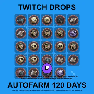 ✪👑【Escape from Tarkov: Arena】Twitch Drops ✪ Automatic farming 120 days