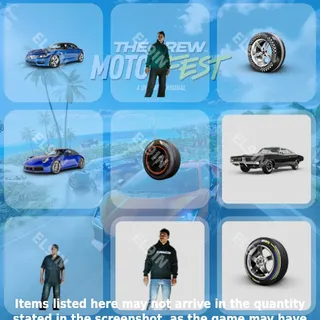 💎 The Crew: Motorfest Twitch Drops 🌐 TCM Season 9 [Total 9 Items]