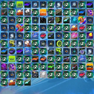 💎 Rocket League Twitch Drops 👑 RL Worlds Drop Rush [Total 124 Items]