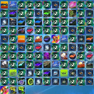 ✅ Rocket League Twitch Drops 💎 CRL League Play [Total 113 Items]