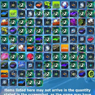💎 Rocket League Twitch Drops 🌌 RLCS 2v2 [Total 104 Items]
