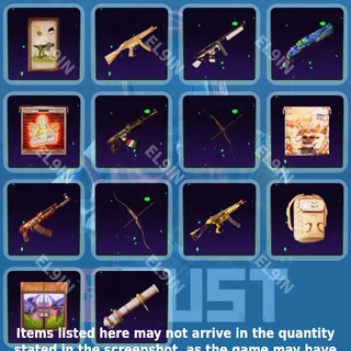 🌐 Rust Twitch Drops 🧙‍♂️ ToonyX Bow [Total 14 Items]