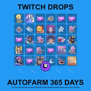 ✪💜【Marvel Rivals】Twitch Drops ✪ Automatic farming 365 days