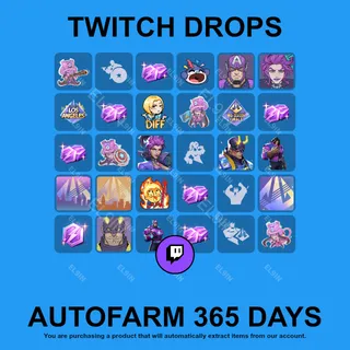 ✪❤️【Marvel Rivals】Twitch Drops ✪ Automatic farming 365 days