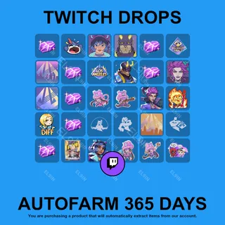 ✪👑【Marvel Rivals】Twitch Drops ✪ Automatic farming 365 days