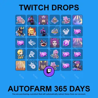 ✪🌐【Marvel Rivals】Twitch Drops ✪ Automatic farming 365 days