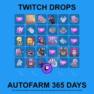 ✪✅【Marvel Rivals】Twitch Drops ✪ Automatic farming 365 days