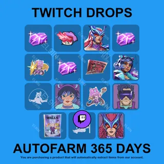 ✪💎【Marvel Rivals】Twitch Drops ✪ Automatic farming 365 days