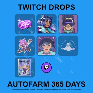 ✪👑【Marvel Rivals】Twitch Drops ✪ Automatic farming 365 days