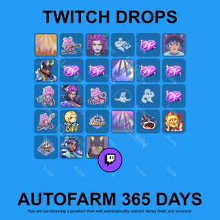 ✪✅【Marvel Rivals】Twitch Drops ✪ Automatic farming 365 days