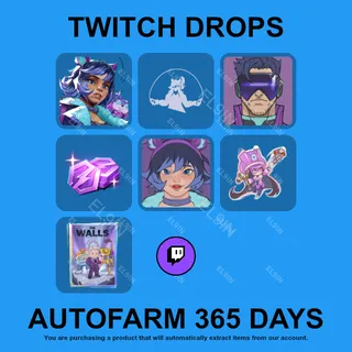 ✪❤️【Marvel Rivals】Twitch Drops ✪ Automatic farming 365 days
