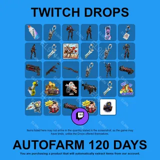 ✪💜【Apex Legends】Twitch Drops ✪ Automatic farming 120 days