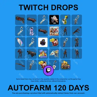 ✪❤️【Apex Legends】Twitch Drops ✪ Automatic farming 120 days